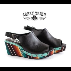 Crazy Train Bonnie Wedge Shoes